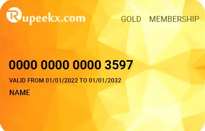 gold membership card