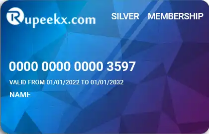 silver membership card